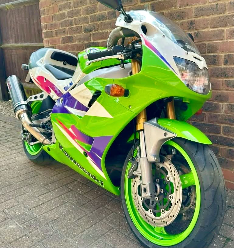Genuine 1991 Kawasaki ZXR400 M1 SP, one of the homologation