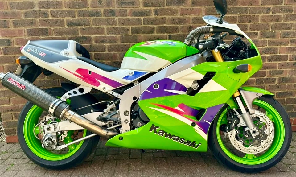 Genuine 1991 Kawasaki ZXR400 M1 SP, one of the homologation