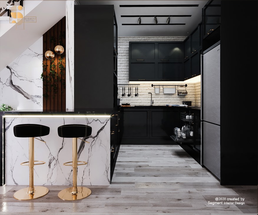 Segment Interior Design - The Black Kitchen By ... segment interior ...