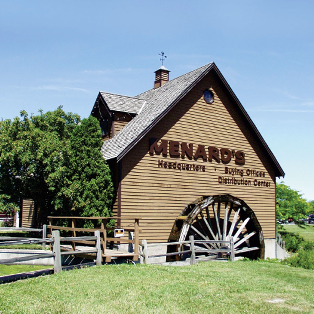 Menards - We're hopping into the way-back machine and... | Facebook