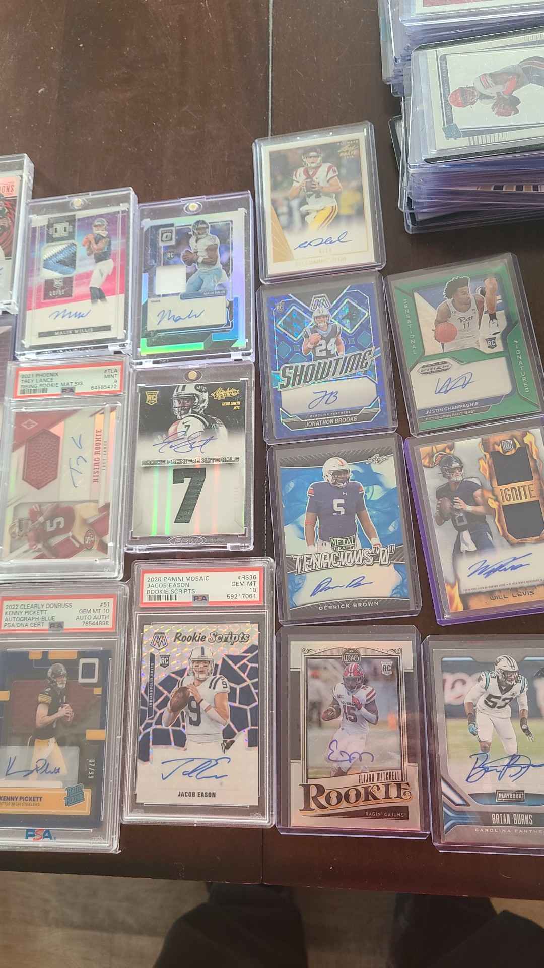 Entire Collection of cards. 27 Au,RPAs, 23 graded. Almost whole ...