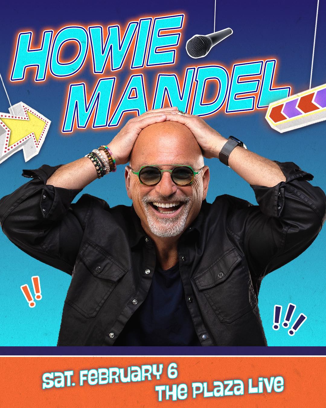 Howie Mandel brings his tour to The Plaza Live on February 6th