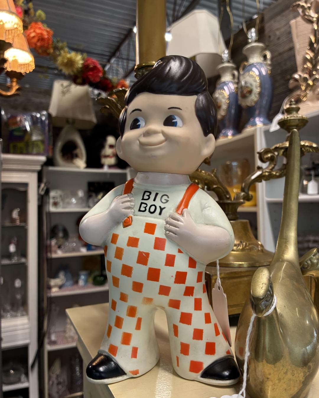 Vintage Big Boy promotional coin bank at Generations of Wichita