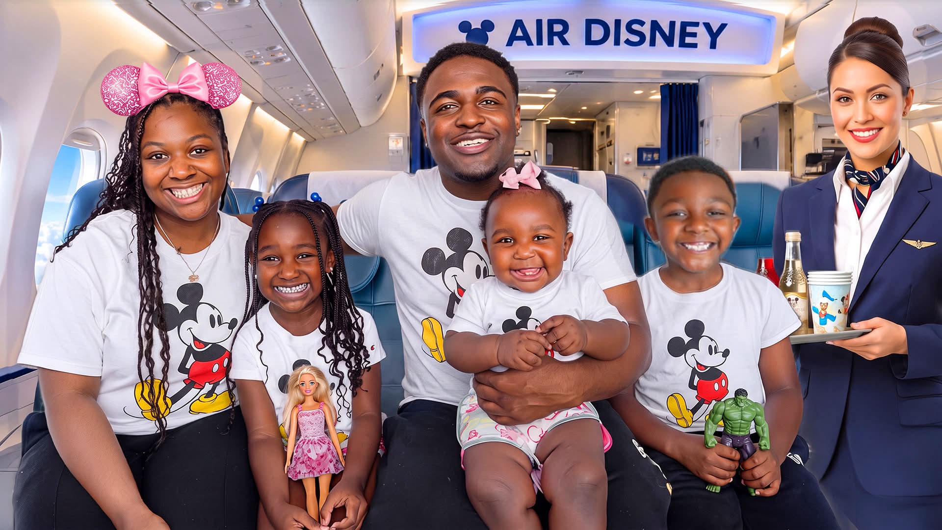 WE TOOK OUR FAMILY OF 7 TO DISNEY WORLD! ❤️ Watch Full Video