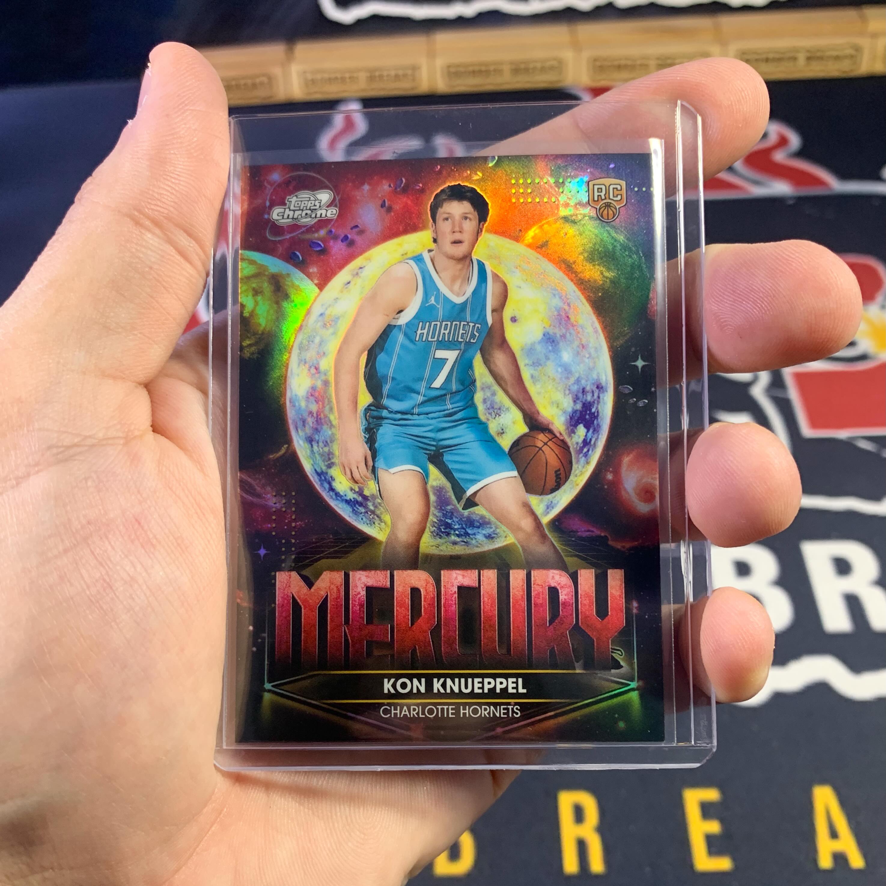 Mercury Planetary Pursuit of Kon Knueppel pulled from our @topps 