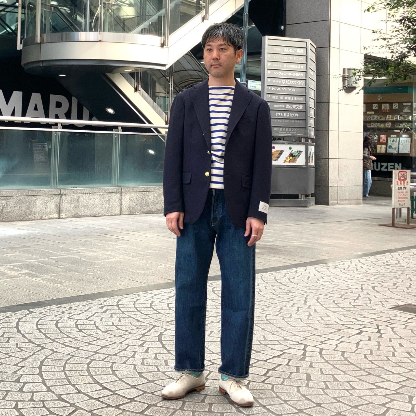 RING JACKET 1954 RC056S03X wool 100% SIZE:44 46 48 ¥165,000 
