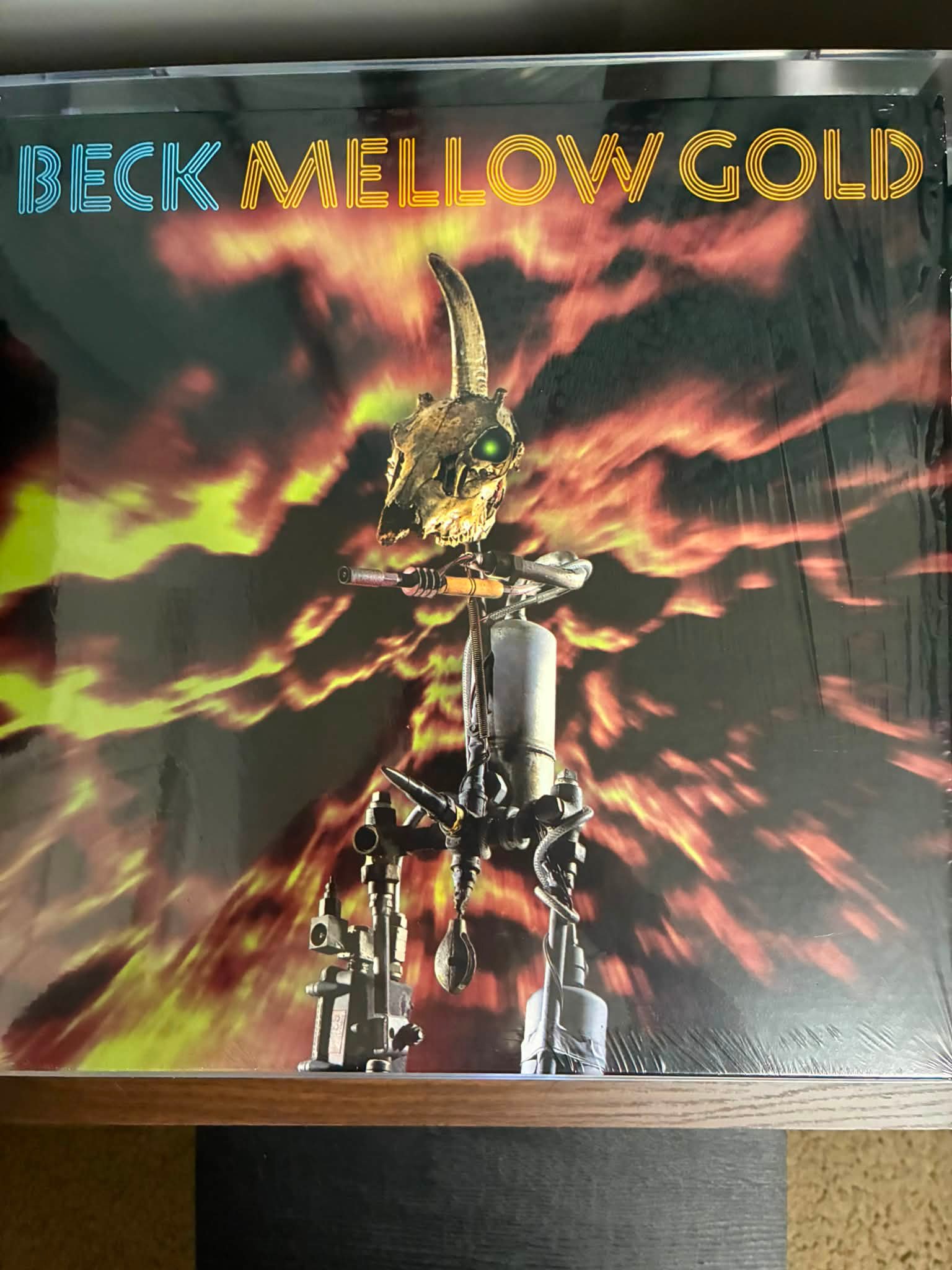 Beck's Mellow Gold album on rare vinyl
