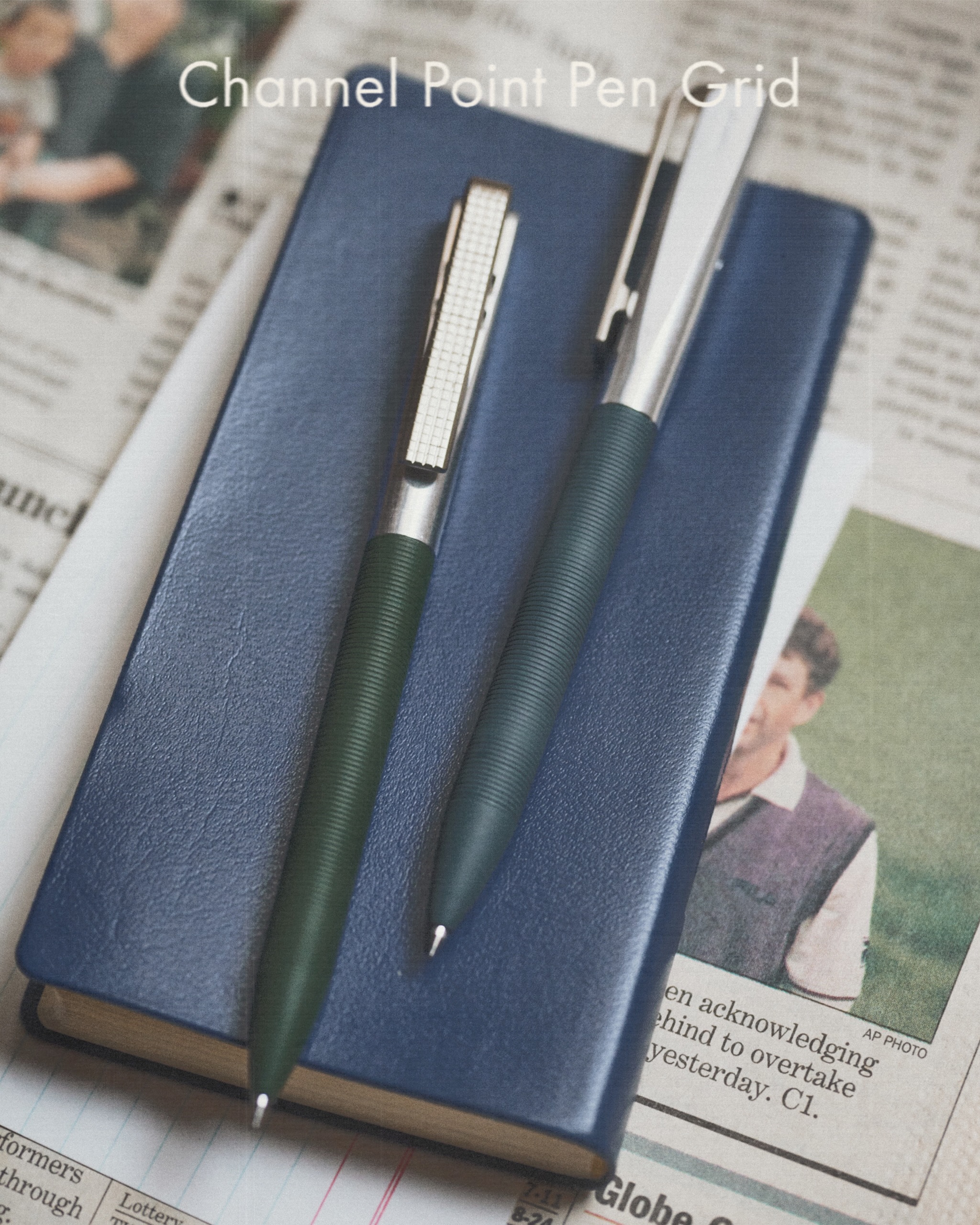 スナップペンケース / ピーコックグリーン Snap Pen Case in Peacock
