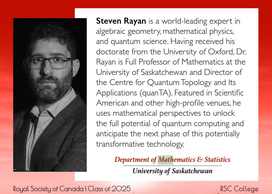 Department of Mathematics and Statistics, University of Saskatchewan ...