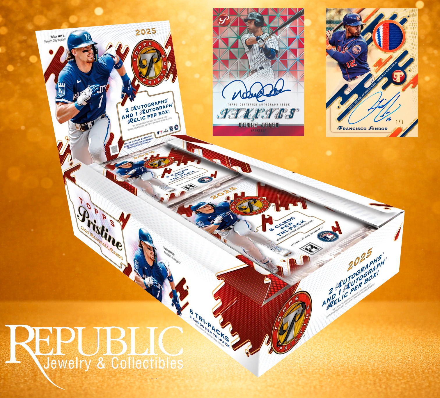 2025 Topps Pristine Baseball Hobby Boxes are now available! 2 