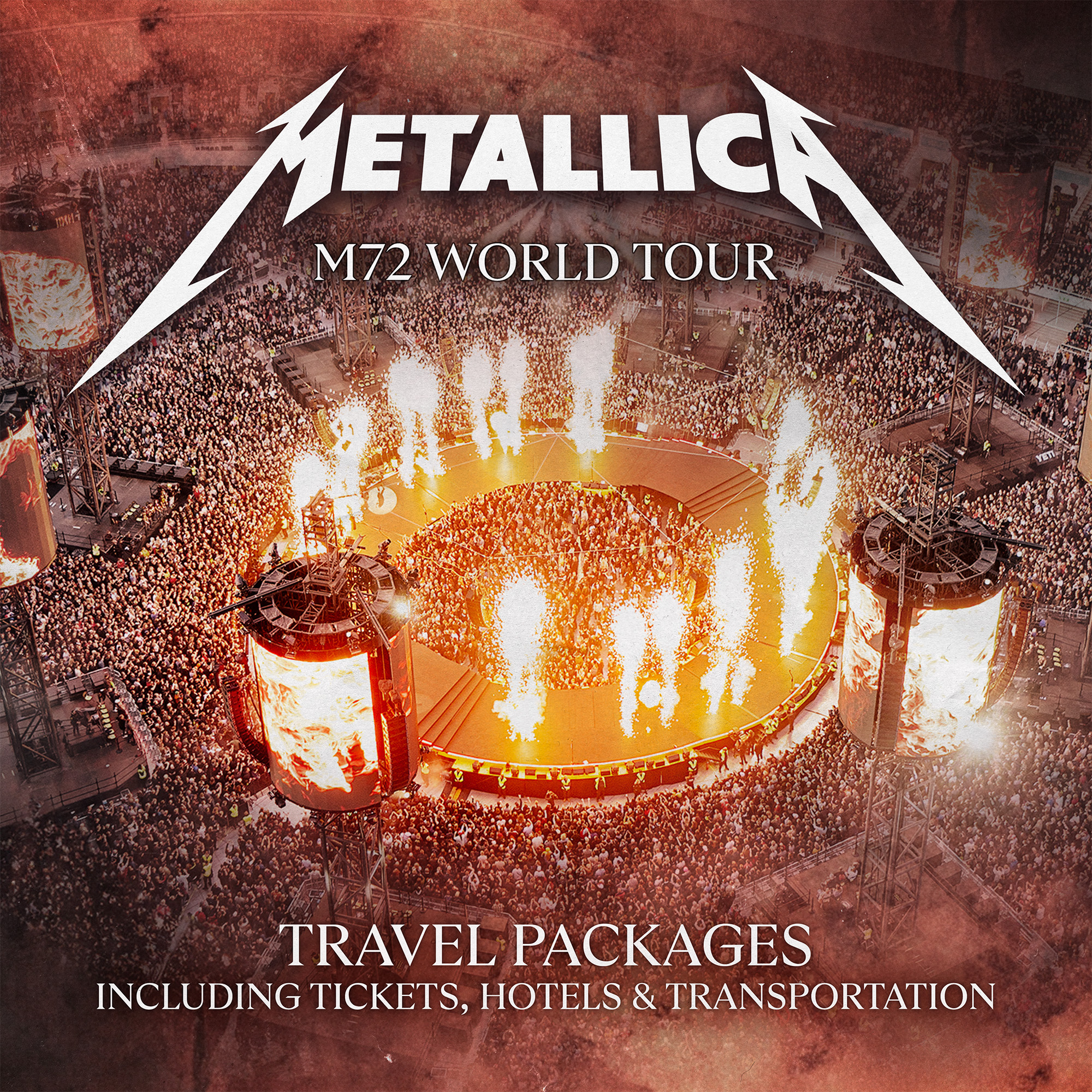 Travel packages—including hotel, ticket, merch, and transportation