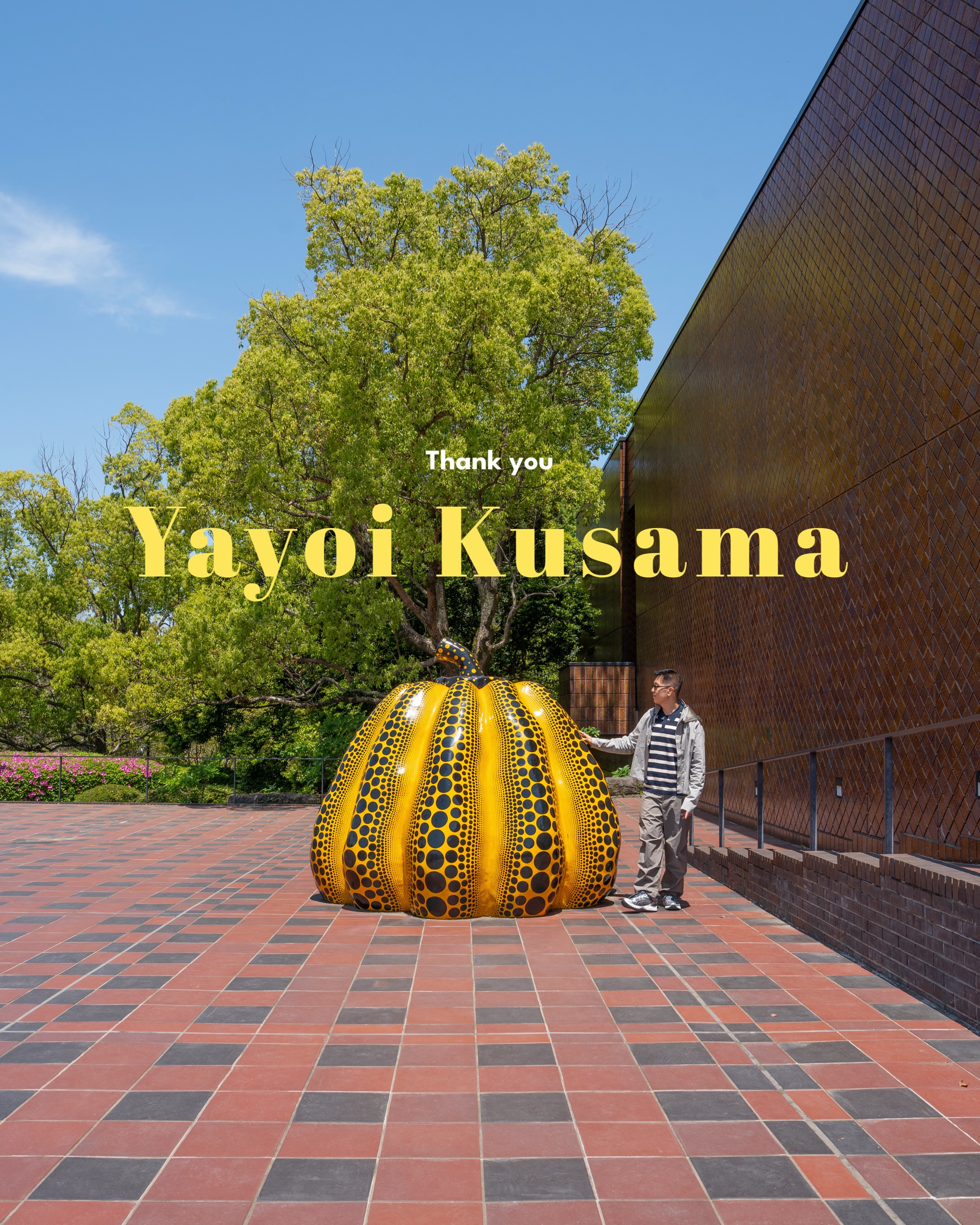 Yayoi Kusama 草間彌生, 1929 - 2026 Thank you for bringing