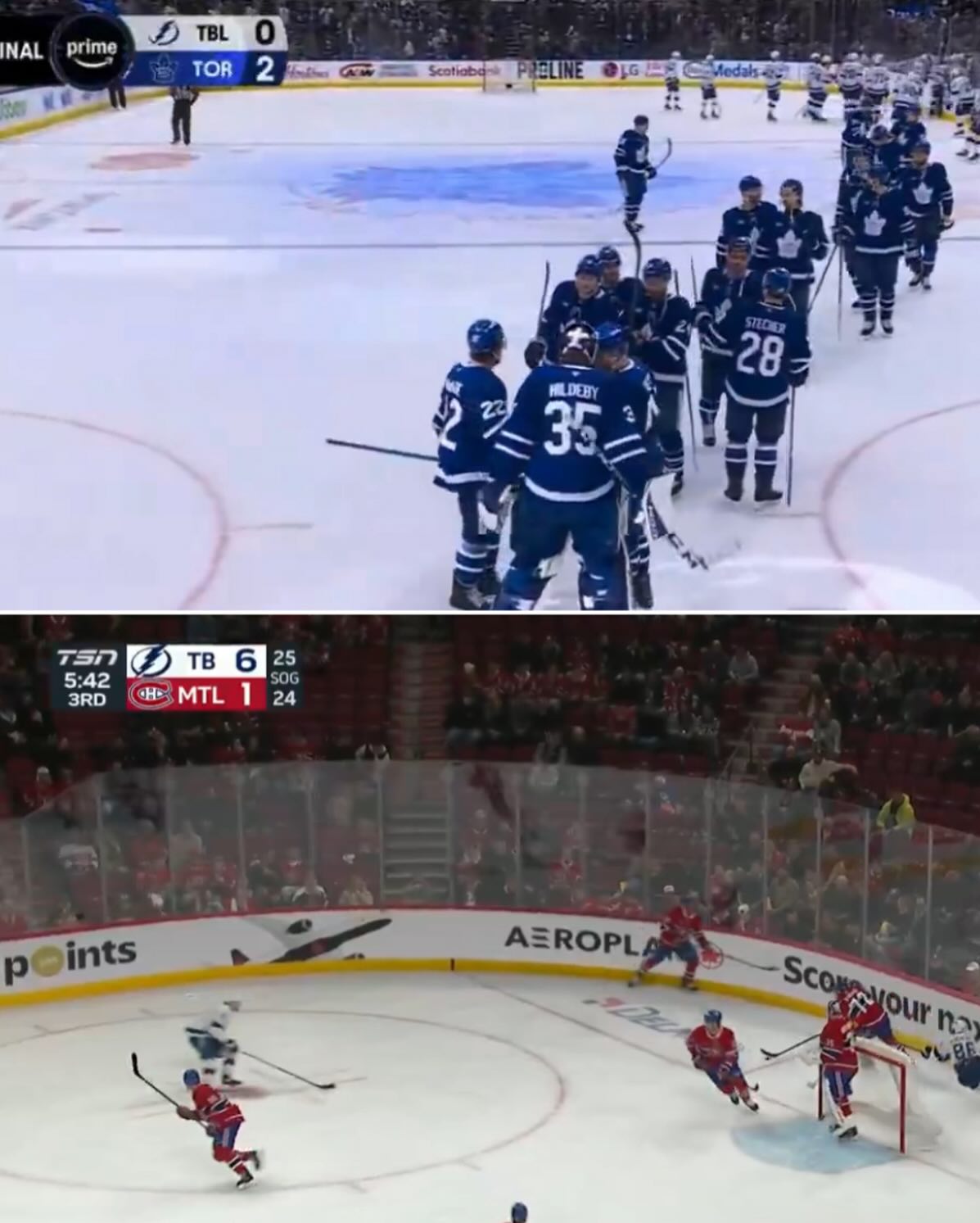 Toronto - Apparently one team is up and coming and the others window is ...