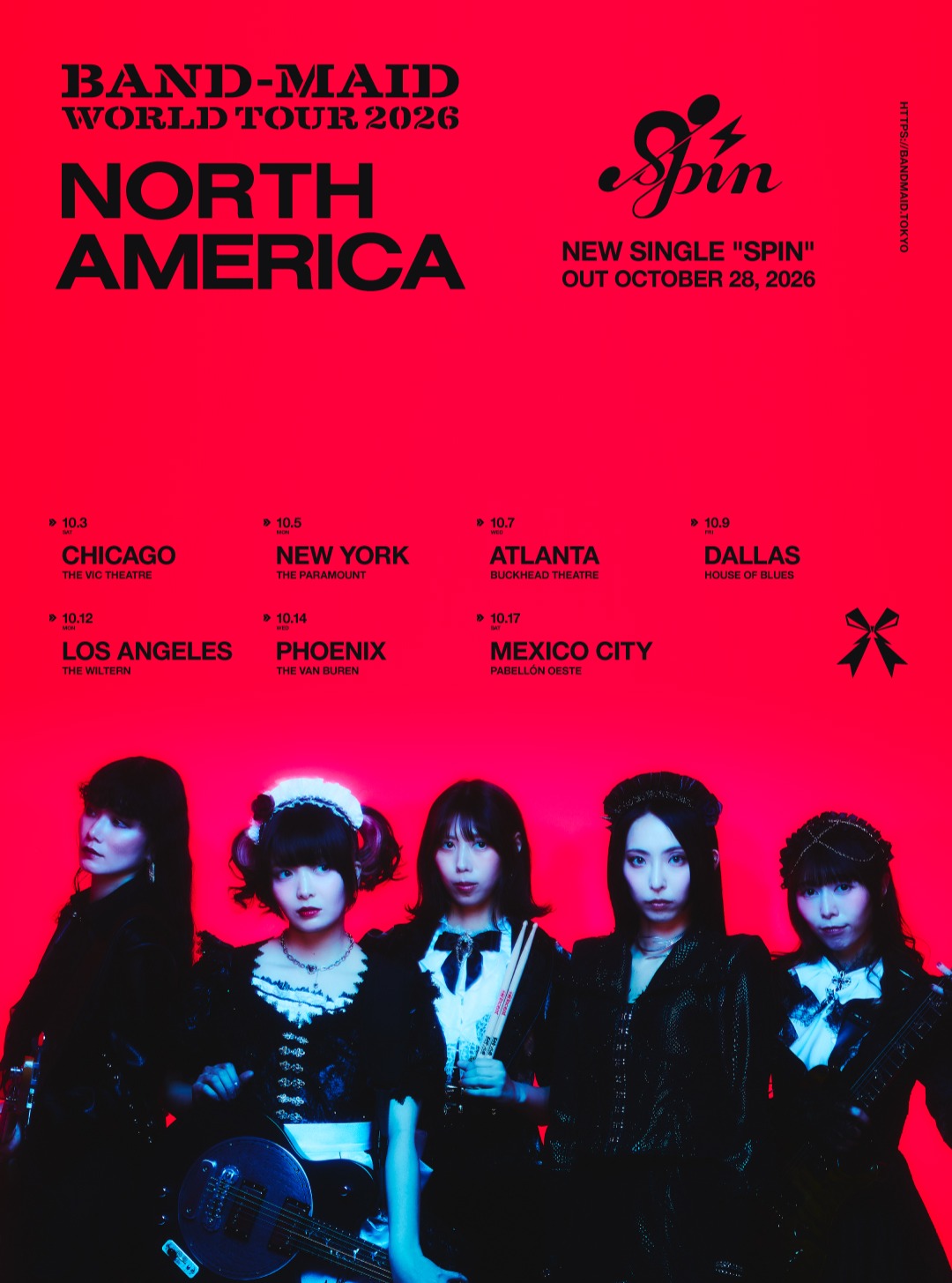 BAND-MAID 4/11 ZEEP YOKOKAMA ご当地-T BAND-MAID 4/11 ZEEP YOKOKAMA