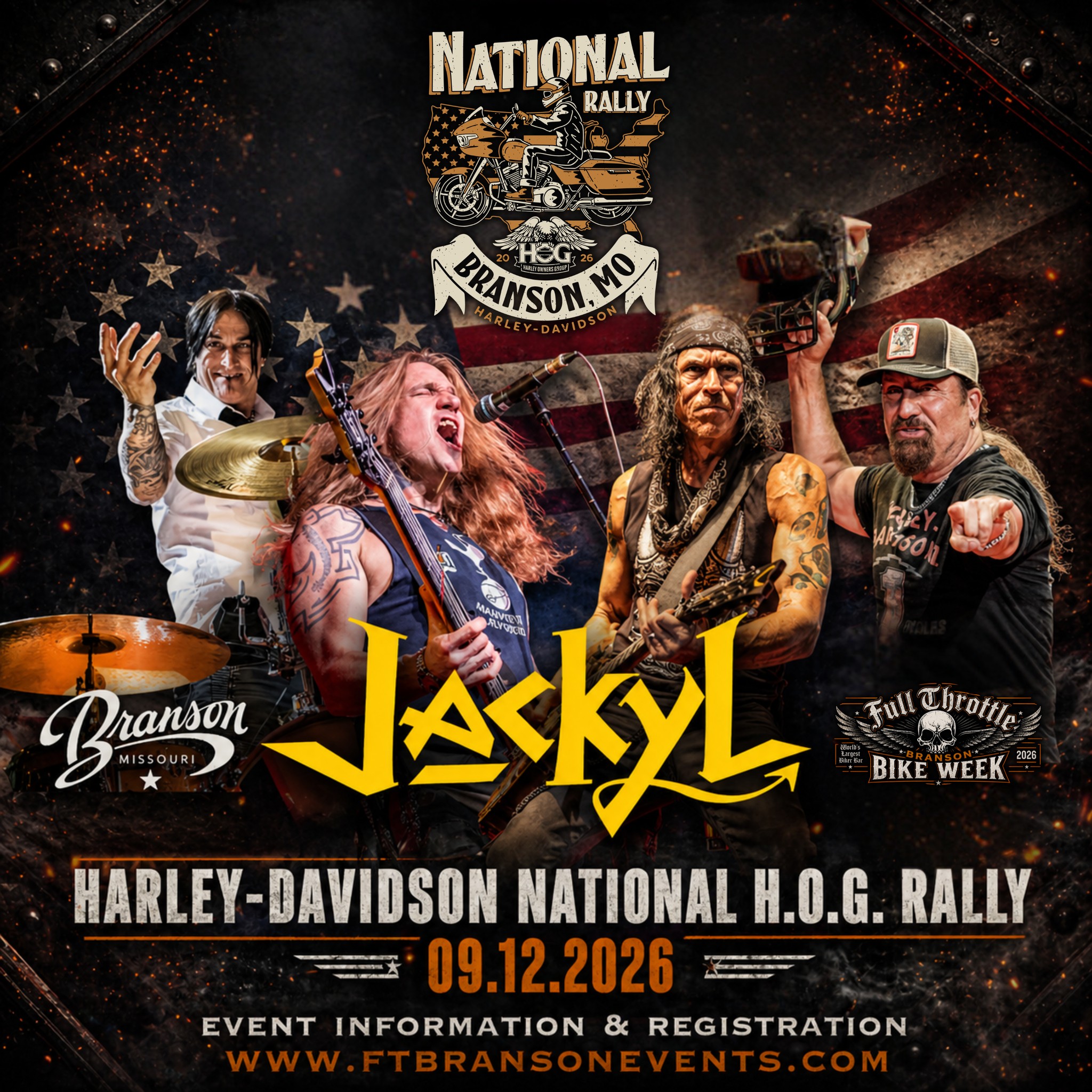 ミュージック JACKYL Live At The Full Throttle Saloon 🔥 JACKYL – LIVE at FULL THROTTLE 🔥 AUGUST 7th, 2025 – The