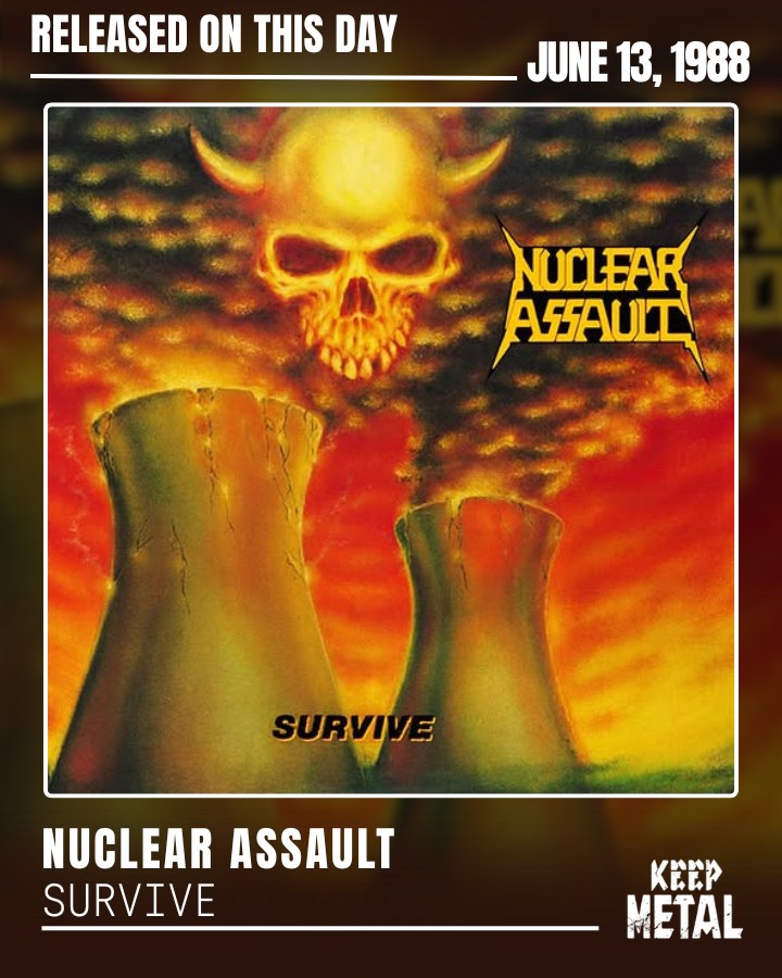 June 13th 1988 𝐍𝐮𝐜𝐥𝐞𝐚𝐫 𝐀𝐬𝐬𝐚𝐮𝐥𝐭 released the album