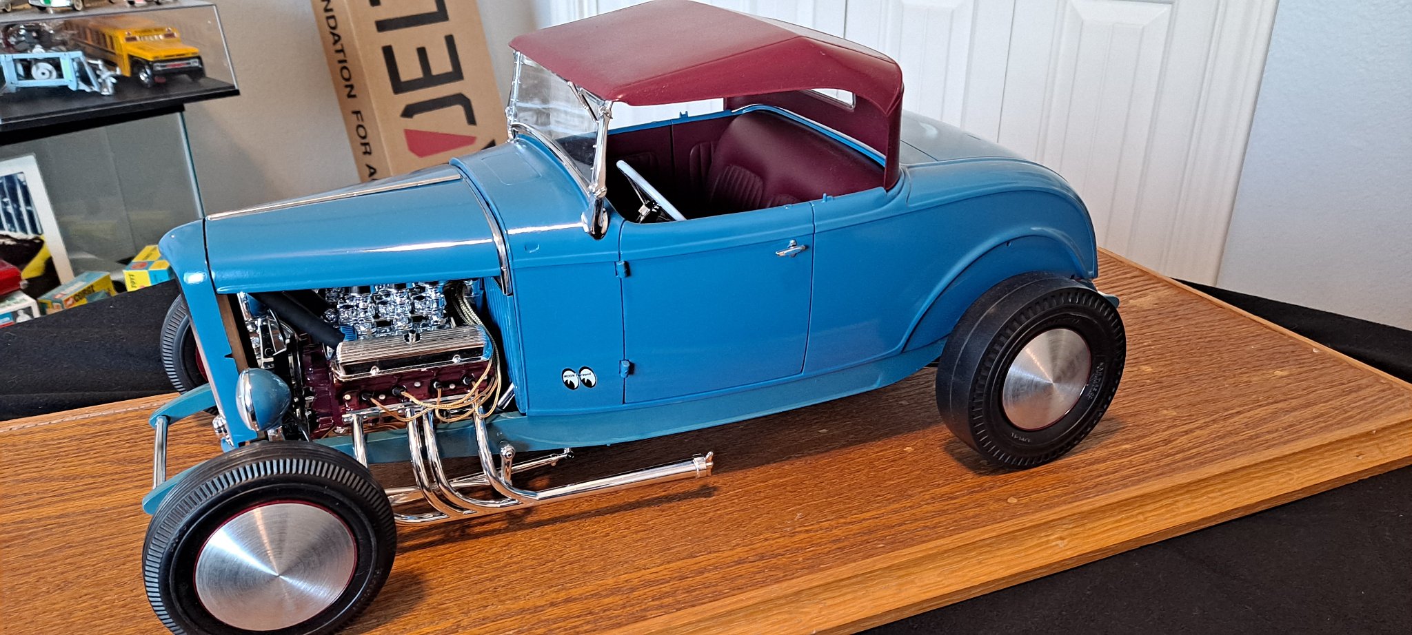 Building a 1/8 Scale Engine from a 1963 Monogram Big Deuce Kit