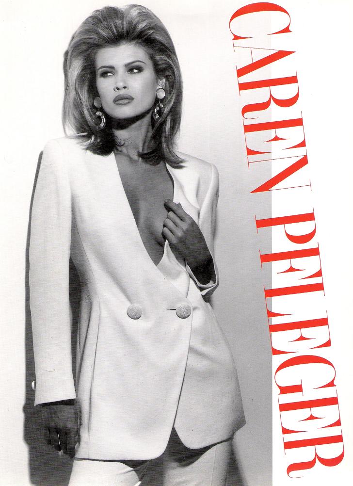 80s - Claudia Schiffer for her 1994 official calendar
