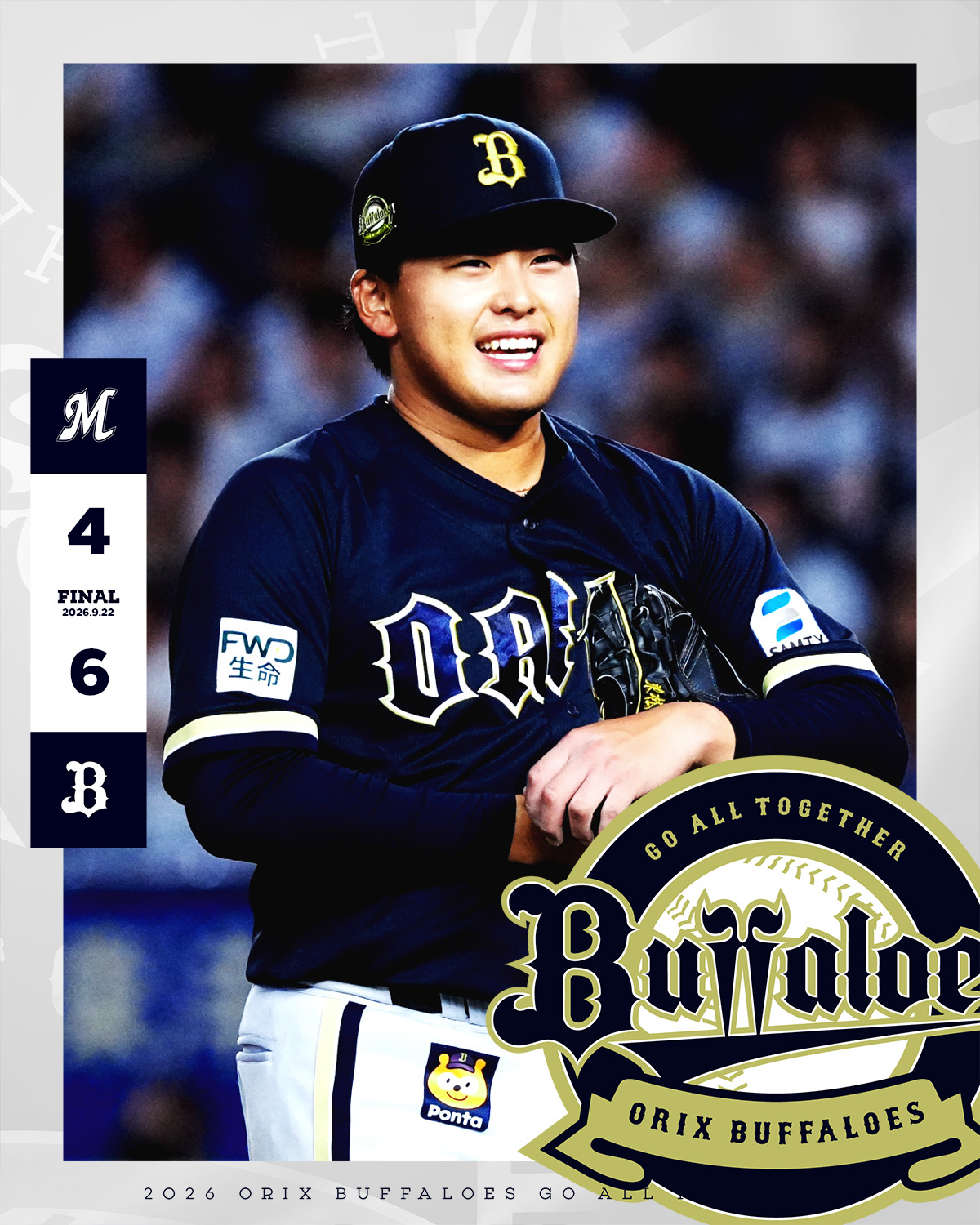 オリックス・バファローズ - 糸井嘉男選手のキャプテンマークが決定