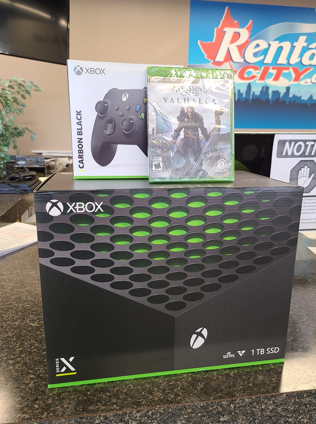 New arrival! XBOX series X with... - Rental City Cobourg