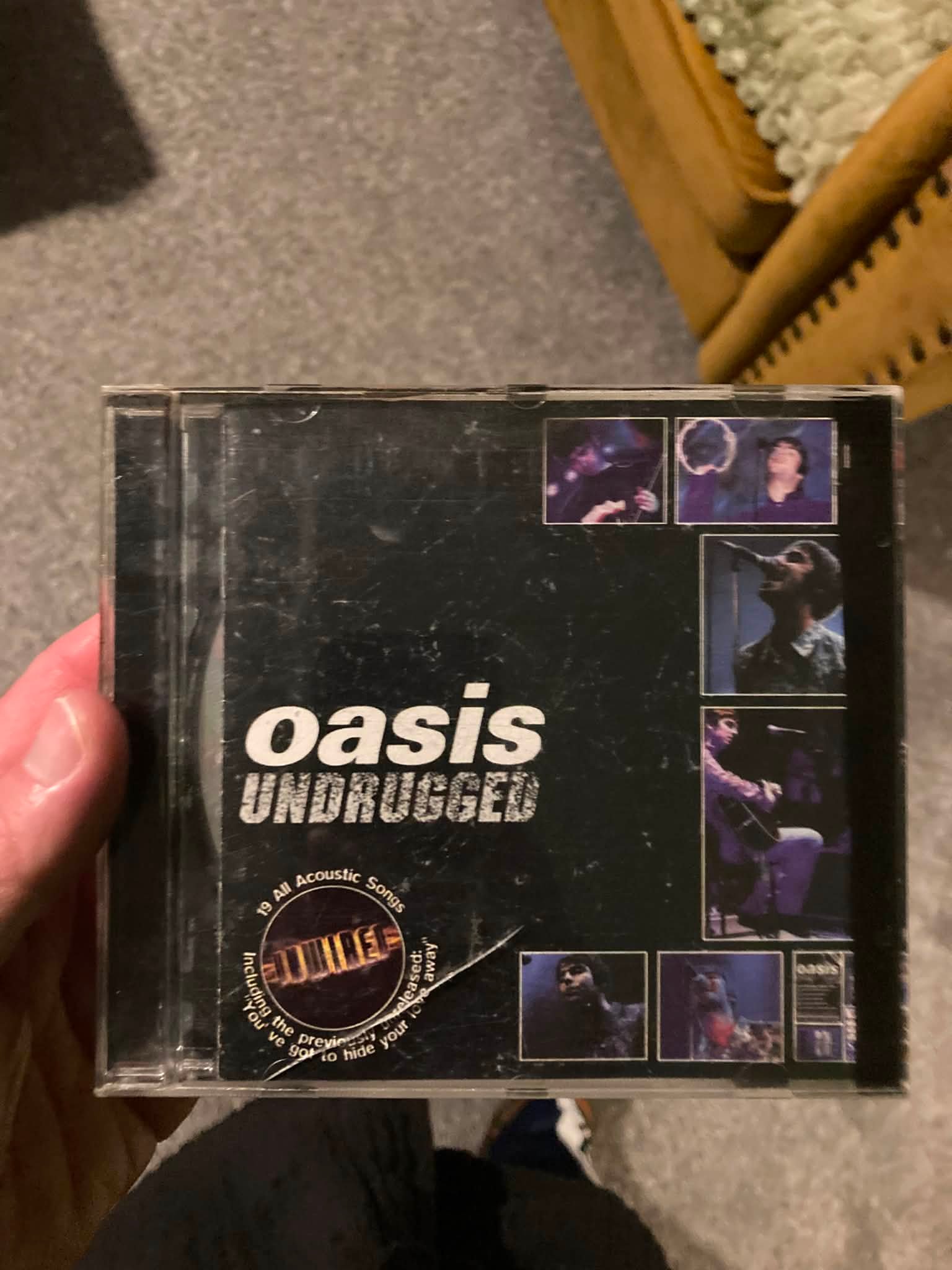 Oasis bootleg CDs with interview disc and illustrated book