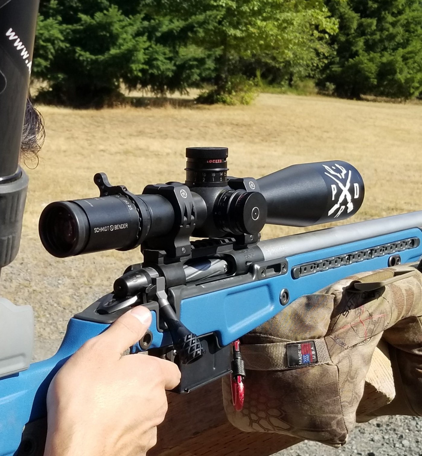 Schmidt & Bender's legendary 3-12x50 PM II USMC riflescope