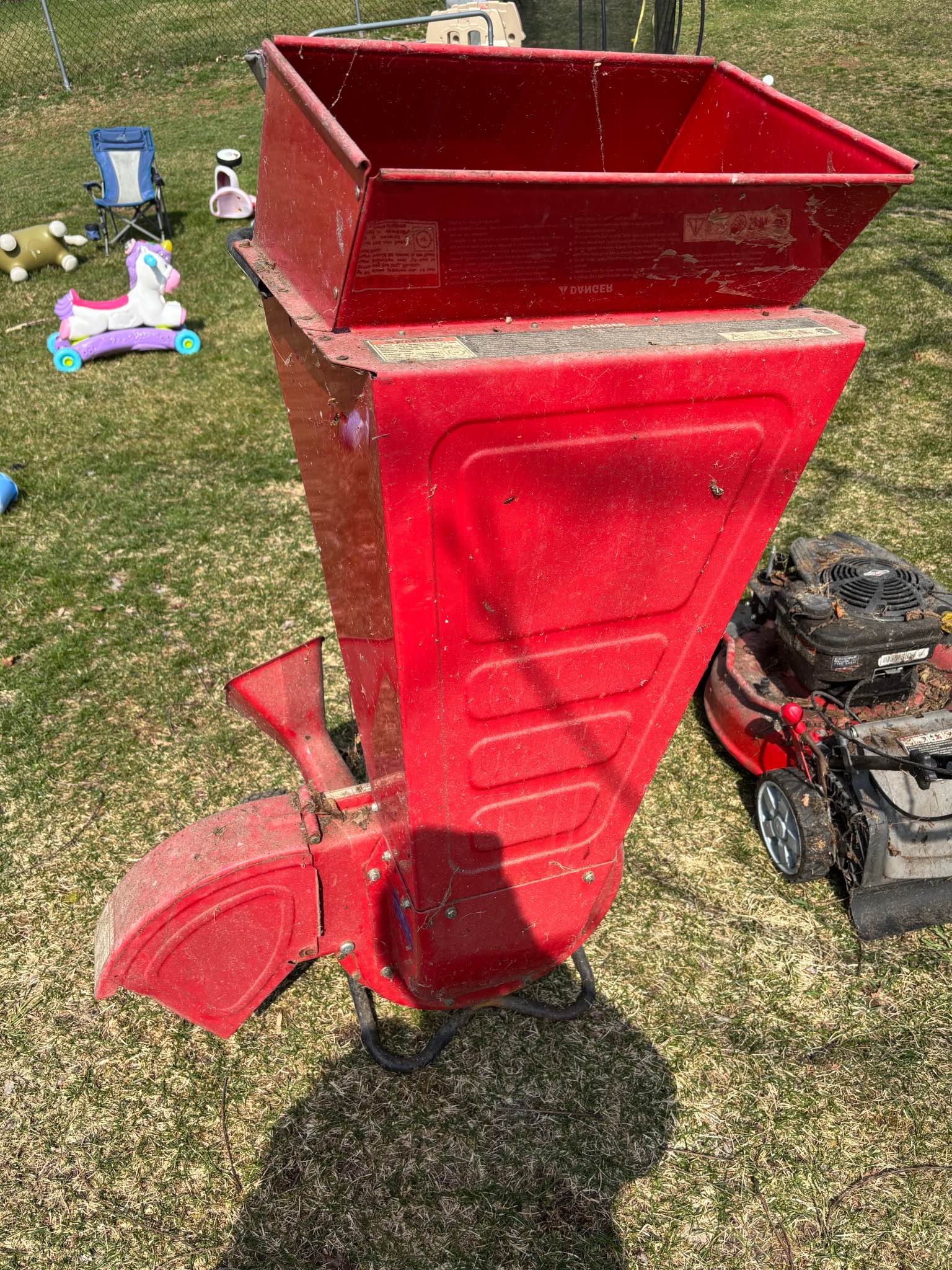 Troy Bilt Chipper Shredder 65 Hp
