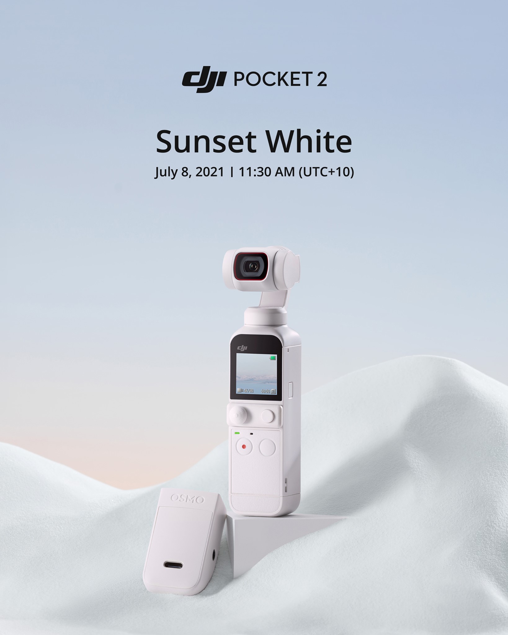 DJI Pocket 2 Exclusive Combo - Sunset White July 7, 2021 | 9:30 PM EDT