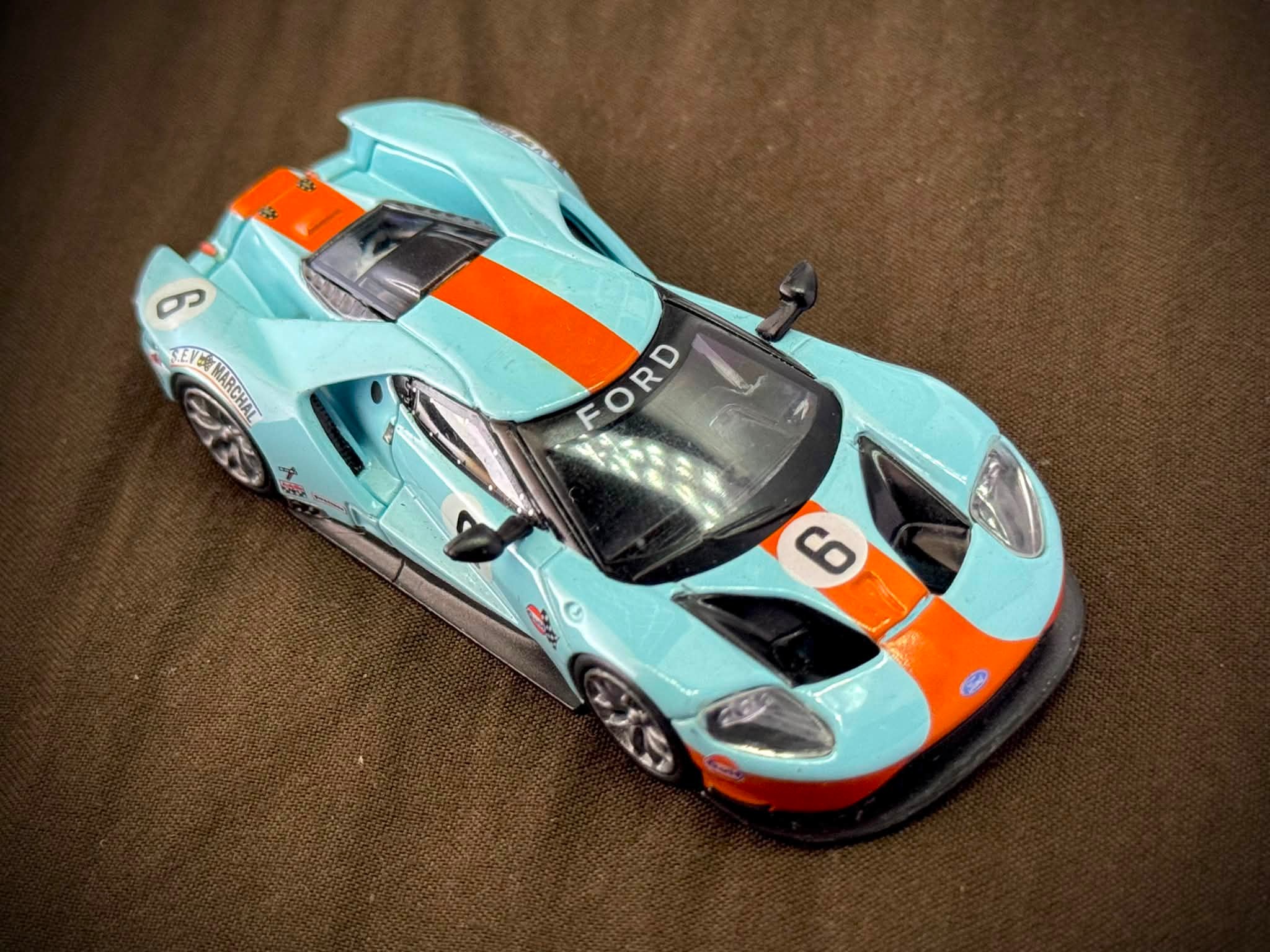 Mini GT Gulf Ford GTLM diecast model