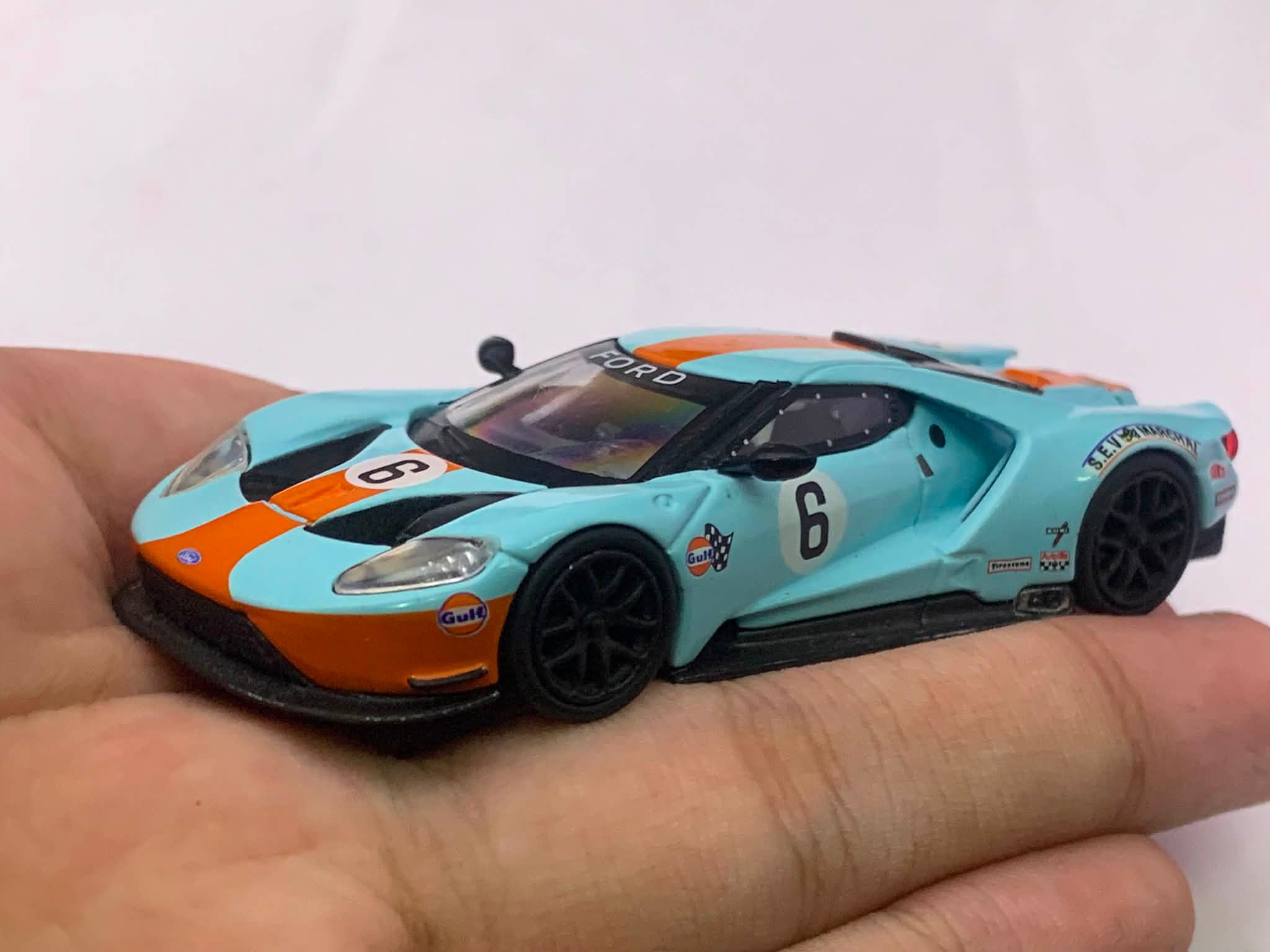 Mini GT Gulf Ford GTLM diecast model