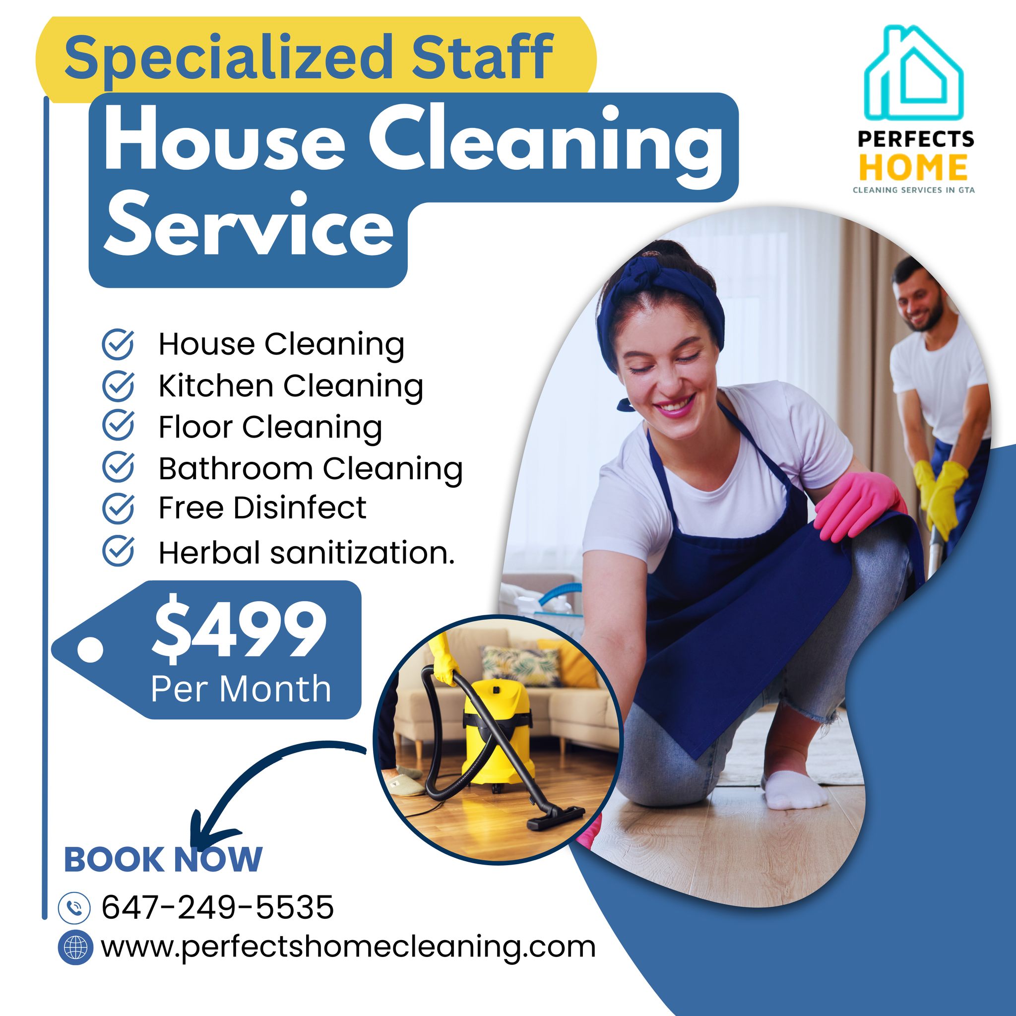 Residential home cleaning services available