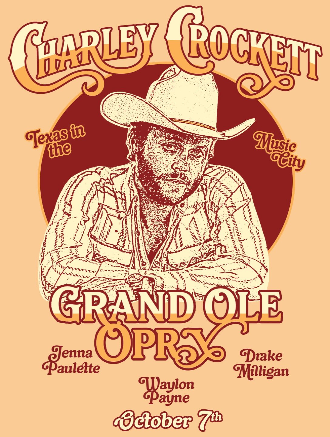 Join me at the Grand Ole Opry for Texas In The Music City on