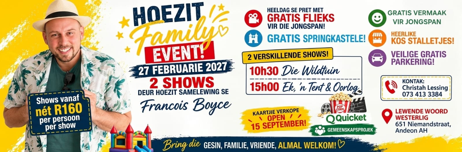Splinter Nuwe Vertoning: Die Wildtuin... - Hoezit Familiedag | Facebook