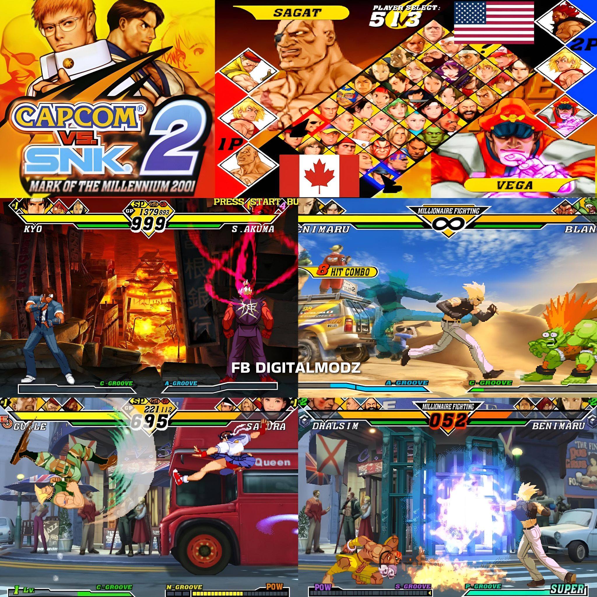 Digitalmodz - Capcom vs. SNK 2 Turns 25 – The Crossover That