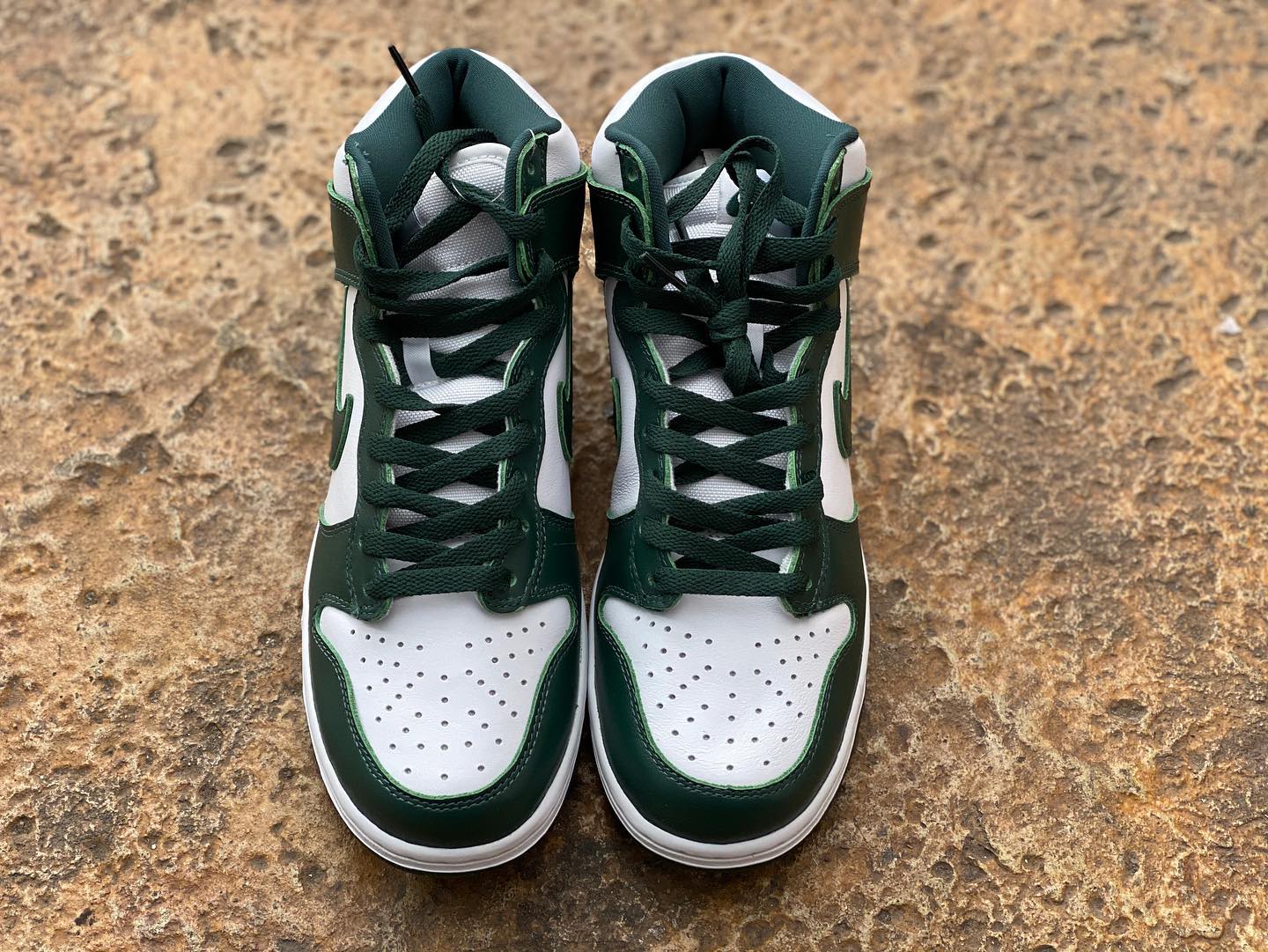 Nike Dunk High Pro Green (CZ8149-100) size 6.5us / 39eu / 24.5cm 