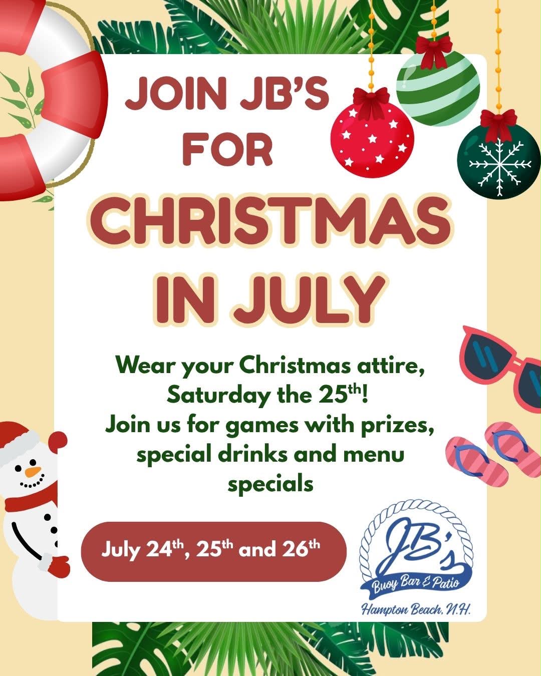 jb's on the beach dress code Boardwalk Hampton NH Size:12