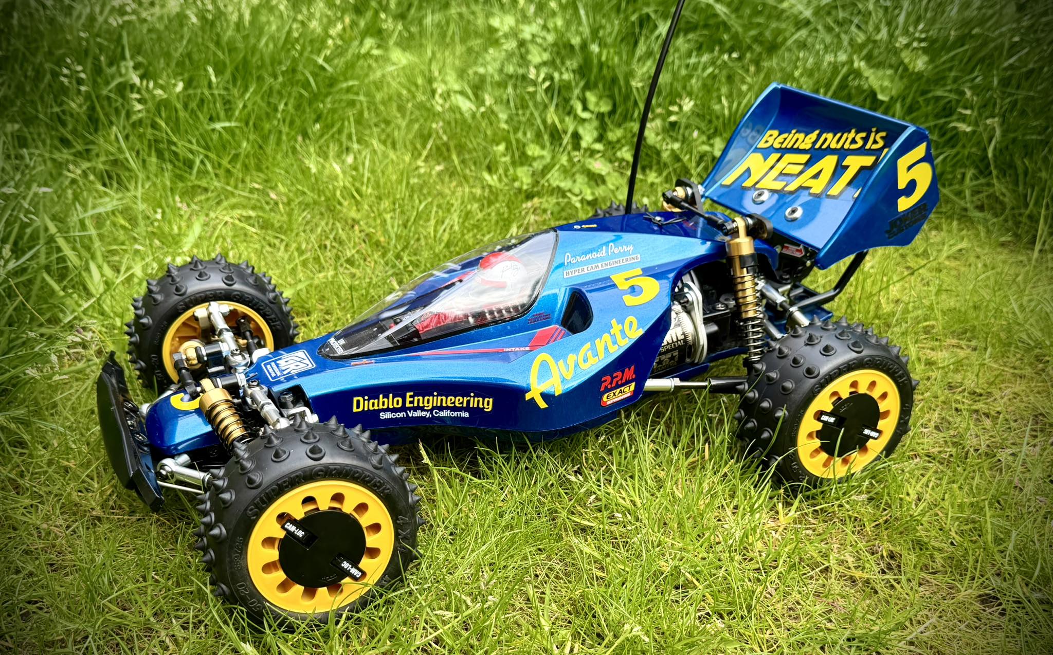 Tamiya Avante ホビーラジコン 本体 Futaba 3PV Restored Avante remote control car with Tamiya 1060 and Futaba servo