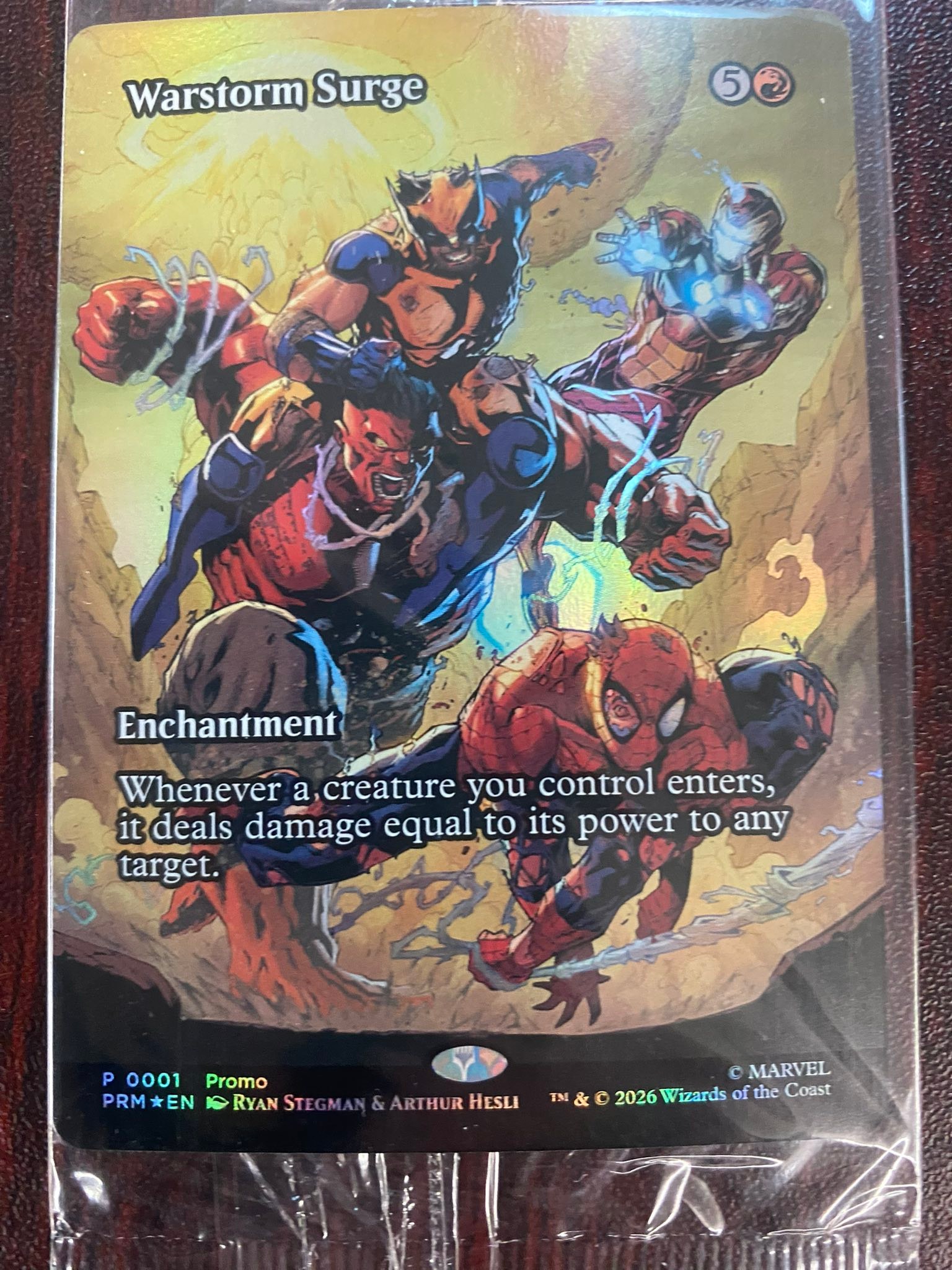 Get exclusive Magic the Gathering Marvel card with Avengers