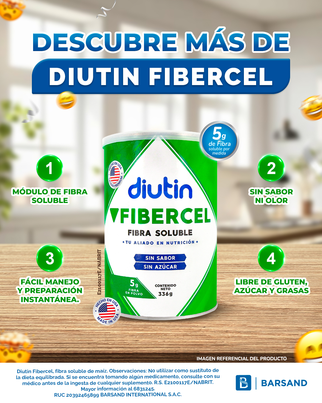 Barsand - ¿Ya conoces Diutin Fibercel? Diutin Fibercel es un módulo de ...