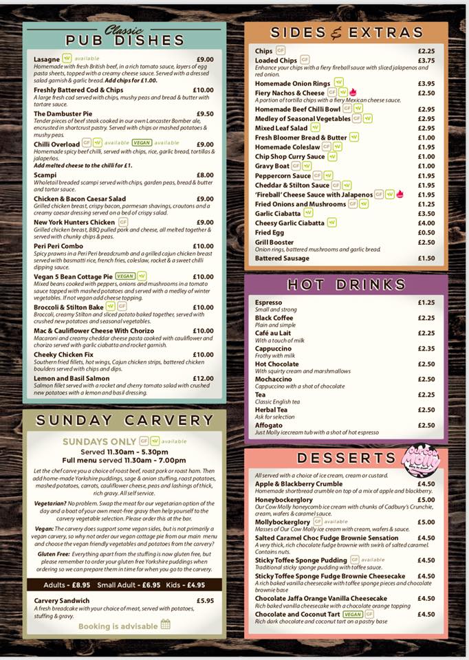 New menu klaxon 🤩 We are really happy... - The Old Horns Inn