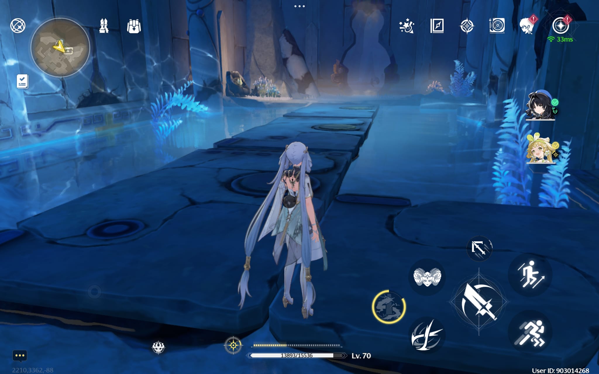 Where is the chest in Key 4?