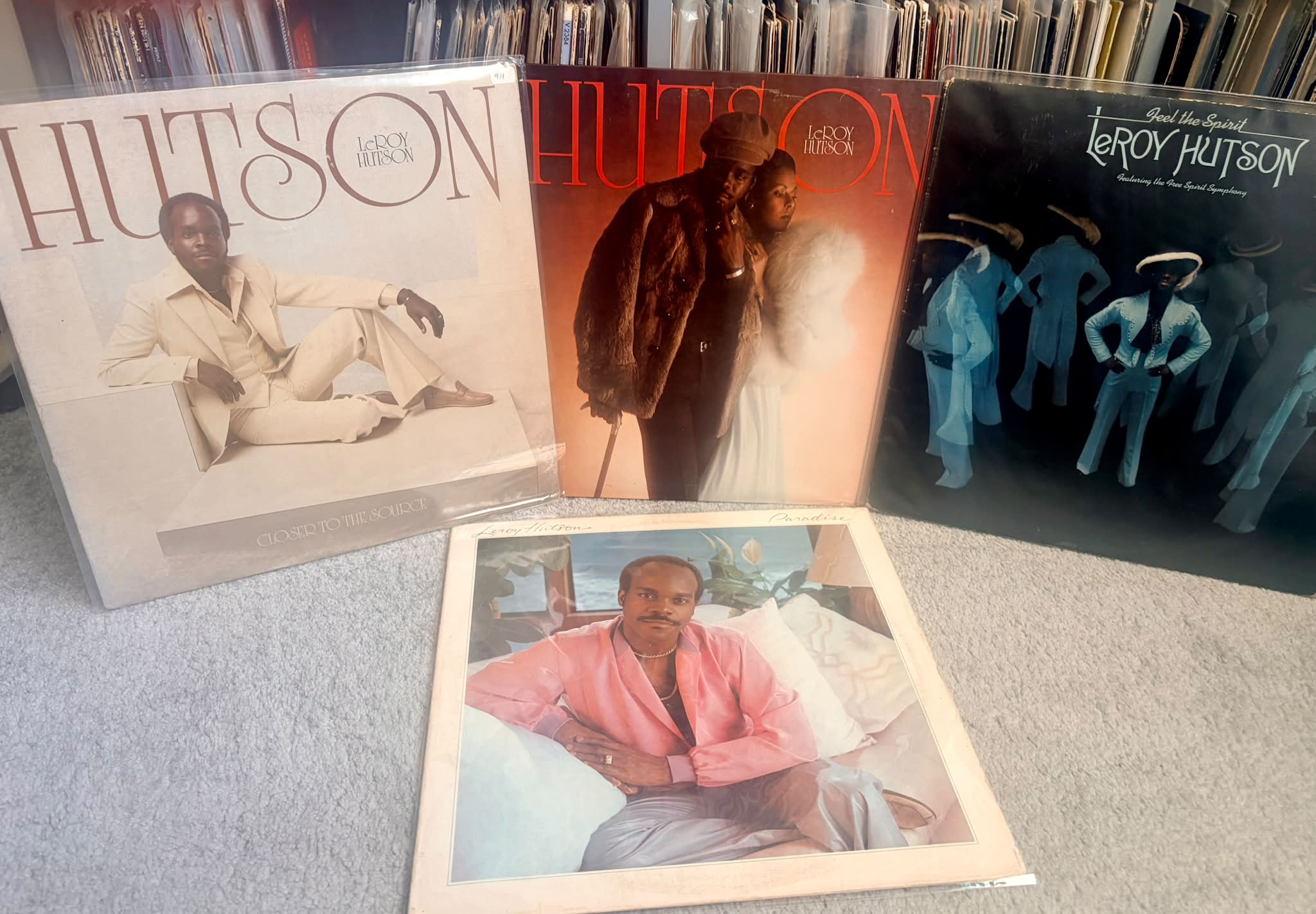LeRoy Hutson vinyl record recommendations for a funky weekend