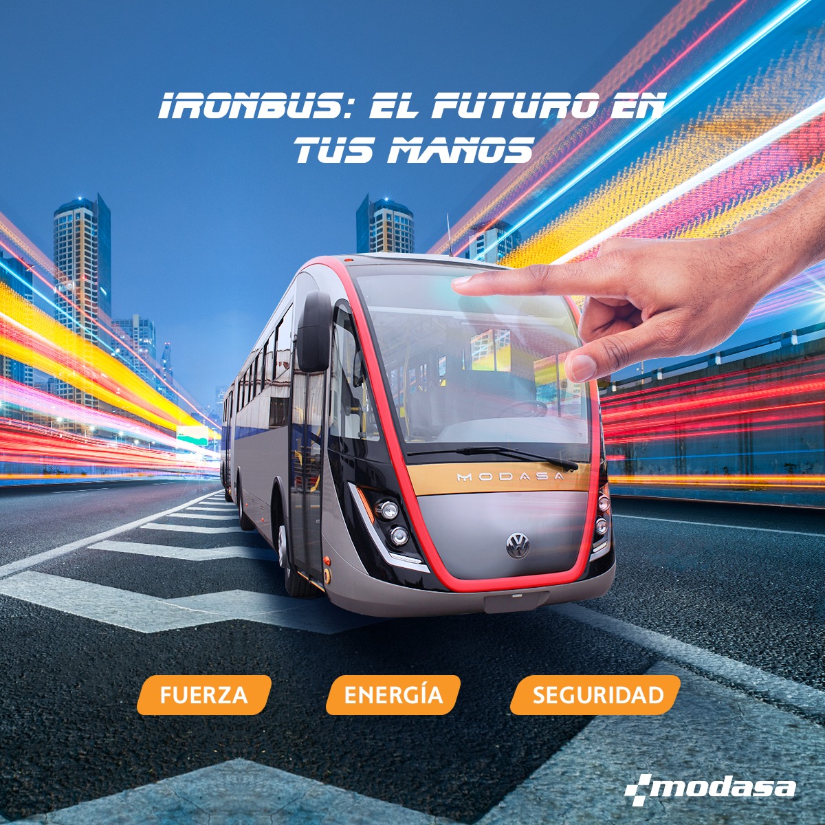 Modasa Buses - ¡El futuro está en tus manos! Conoce a...