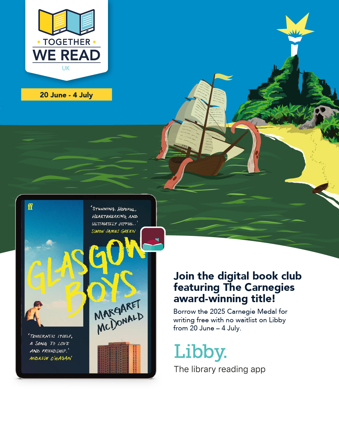 📚 Join #TogetherWeRead and... - Stockton-on-Tees Libraries | Facebook