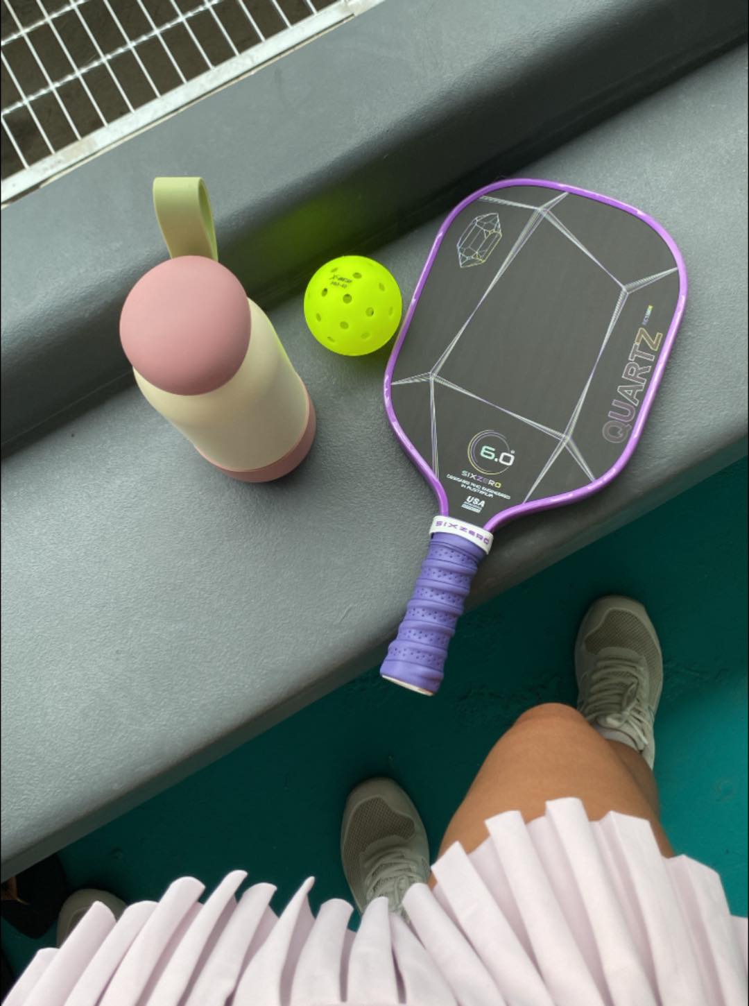 SOLD!!! For Sale: Six Zero Quartz 15MM Prasiolite Pickleball