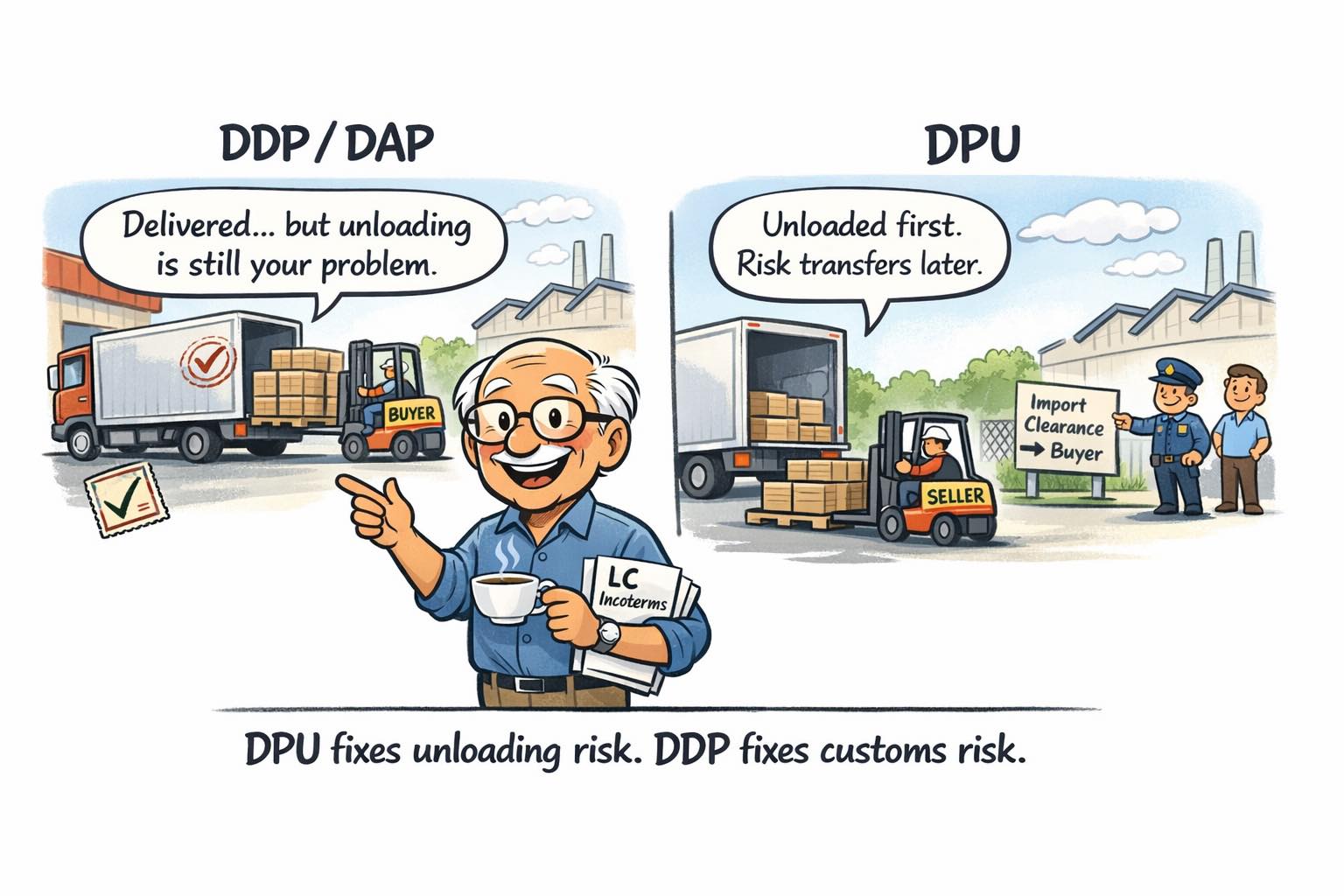Mr. - 🙊DDP, Insurance Documents, and Unloading Risk: Getting Incoterms ...