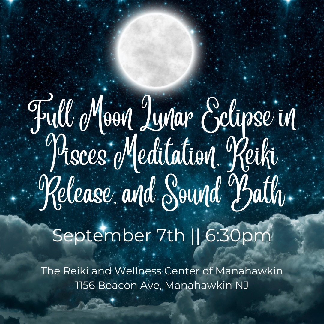 Full Moon Lunar Eclipse Meditation with Reiki & Crystal Bowl Sound Bath