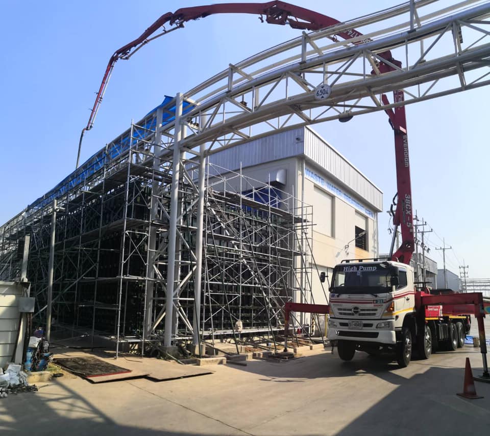 K Built - ผลงานดำเนินงานด้านโครงสร้างคอนกรีตเสริมเหล็กWaste...