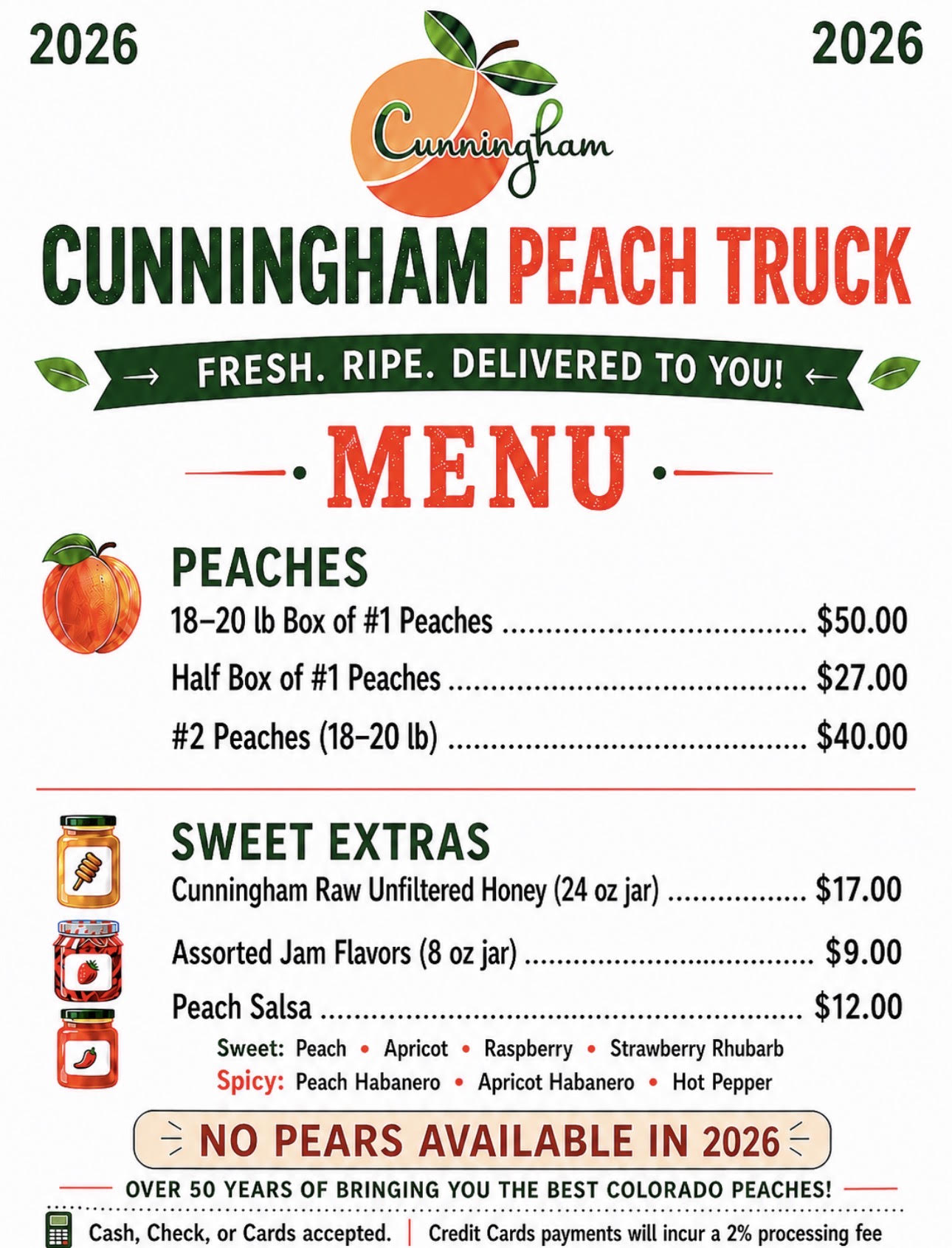 PEACH BUZZ: Mark your calendar now! The 2026 Cunningham Peach