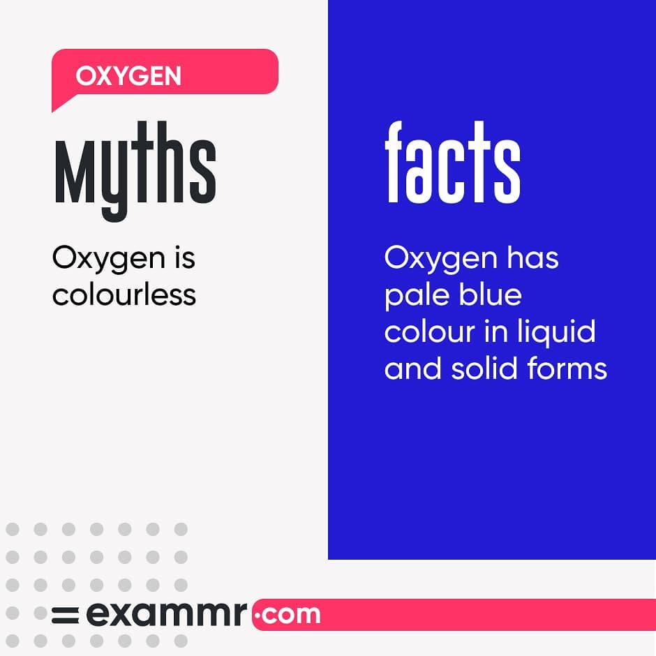 Exammr - The pale blue colour of oxygen is reflected due... | Facebook